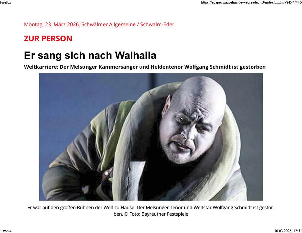 20260323 HNA MEG Nachruf Wolfgang Schmidt S1