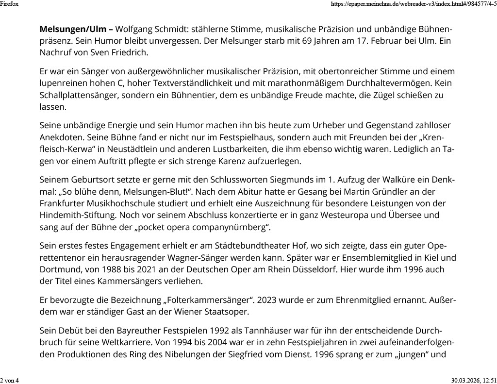 20260323 HNA MEG Nachruf Wolfgang Schmidt S2
